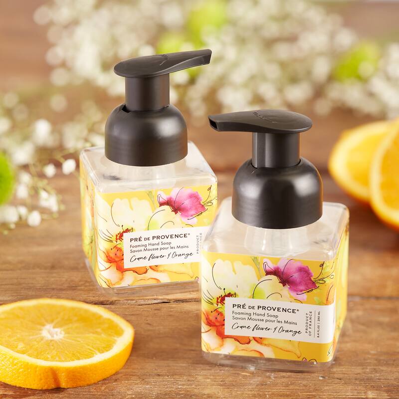 Pre de Provence Le Jardin - Foaming Soap 250Ml - Crane Flower & Orange