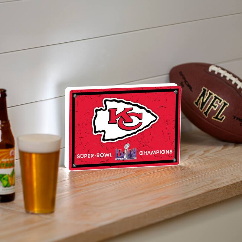 Kansas City Chiefs LED Lighted Sign