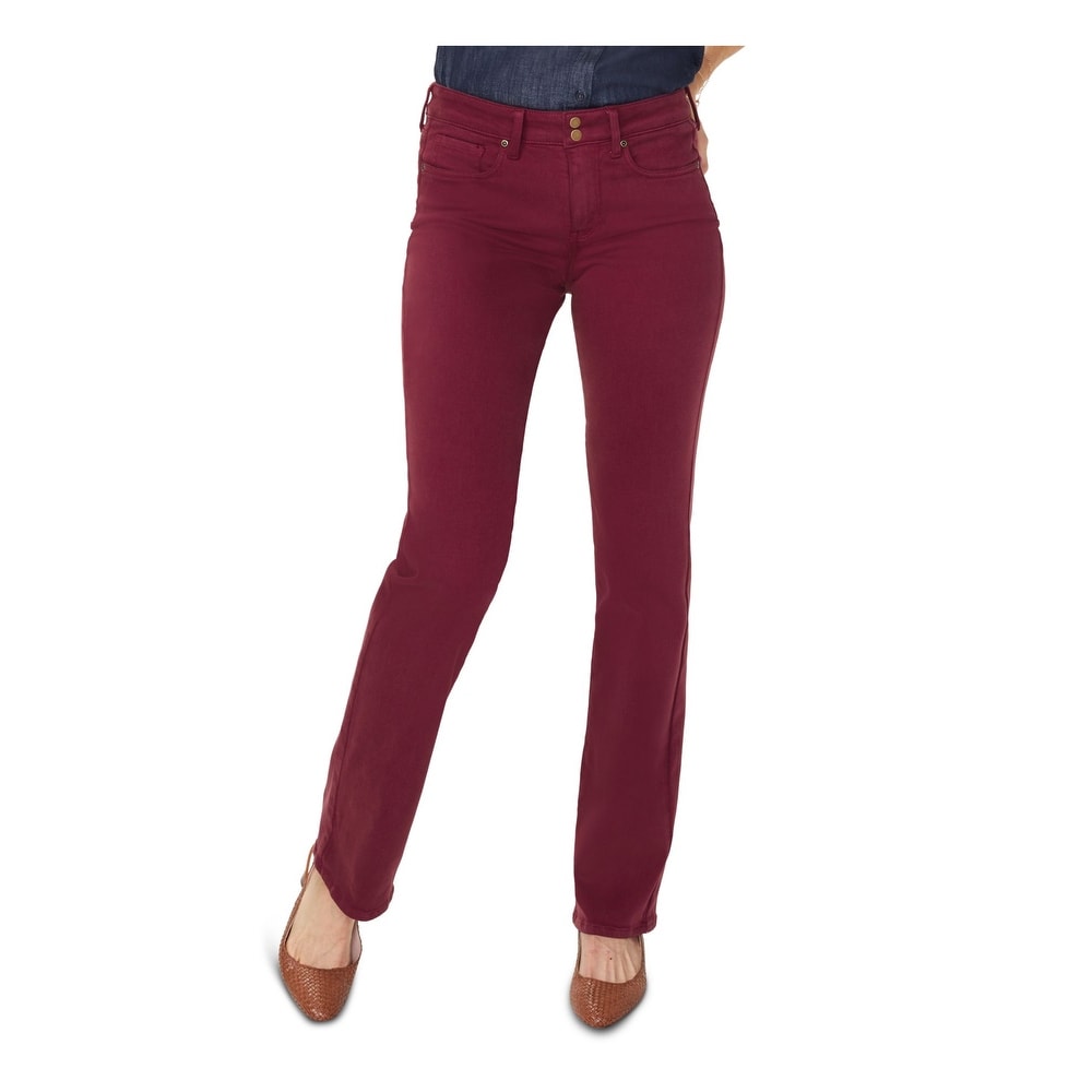 cheap red jeans