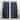 Nicole Miller New York Peterson Tuxedo Tab Top Curtain Panel Pair