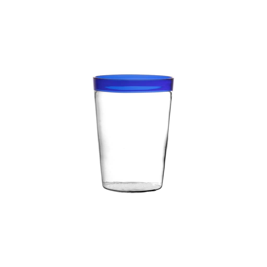 Tarifa Blue Drinking Glass 10 fl oz Borosilicate Glass