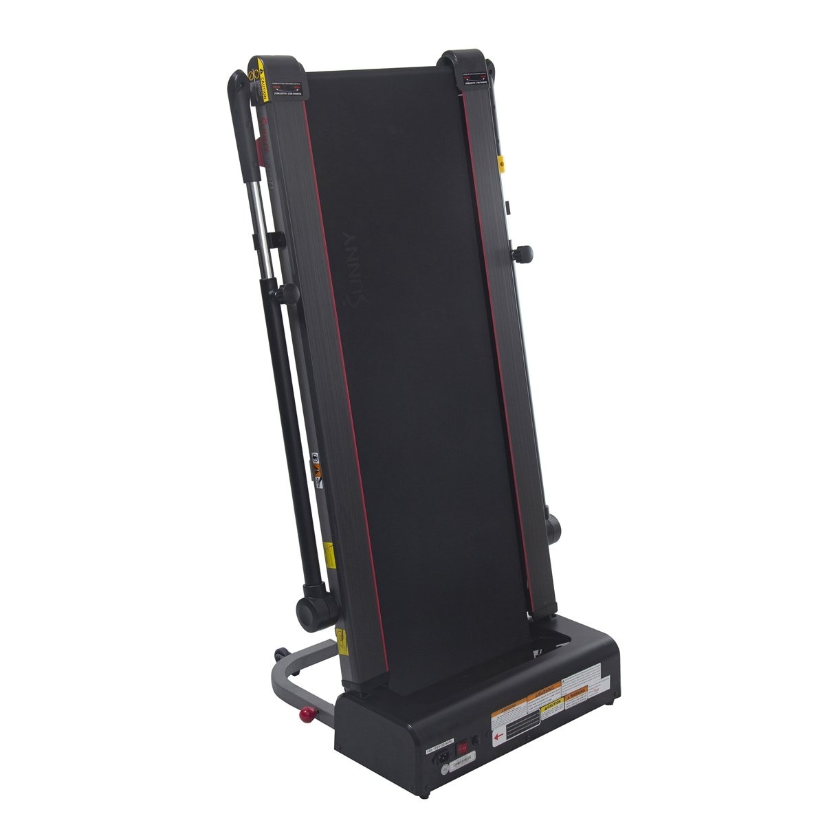 Slim folding treadmill cheap trekpad with arm exercisers