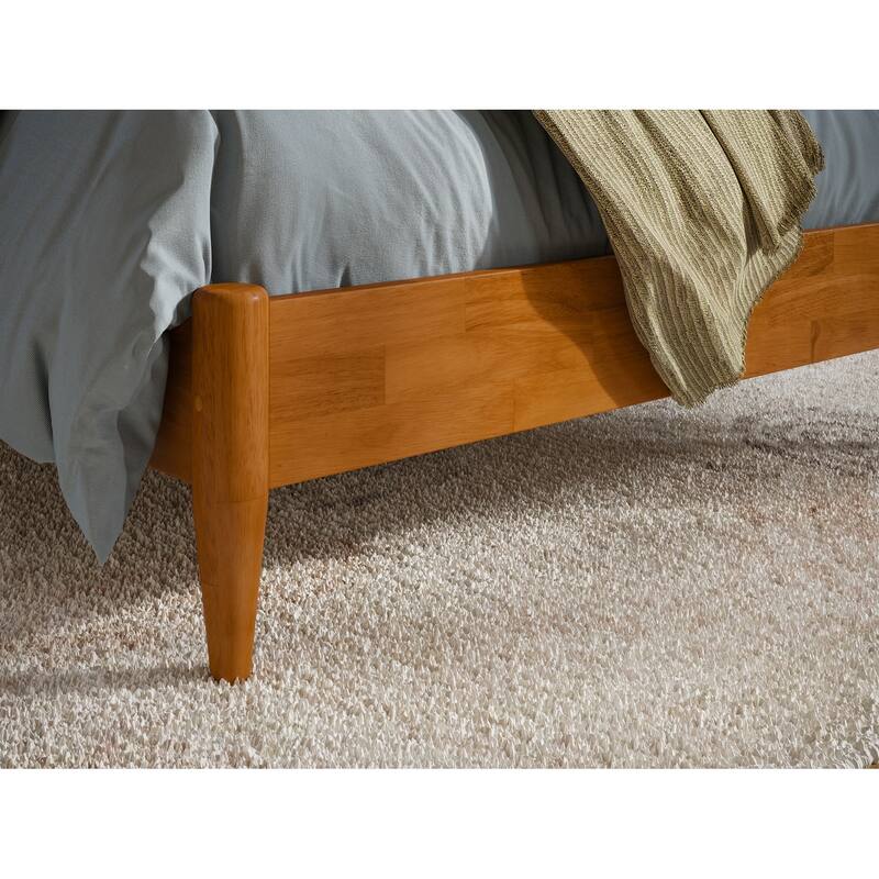 Becket Solid Wood Low Profile Platform Bed