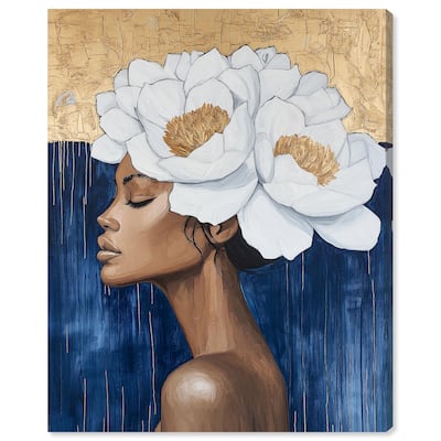 Floral Goddess II Canvas by Art Remedy, Gallery Wrapped