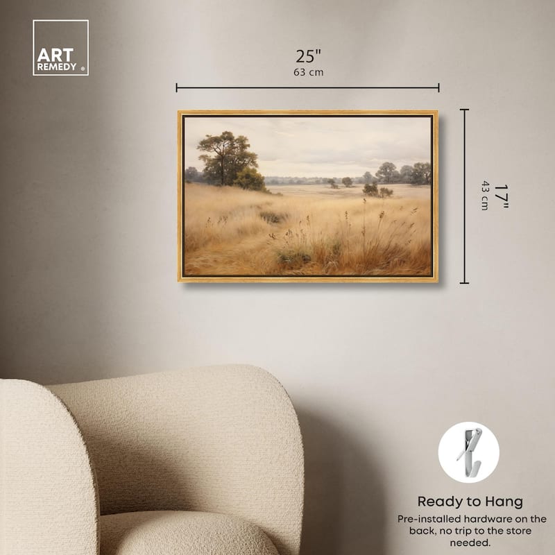 Cogon Grass Breeze II Canvas by Art Remedy