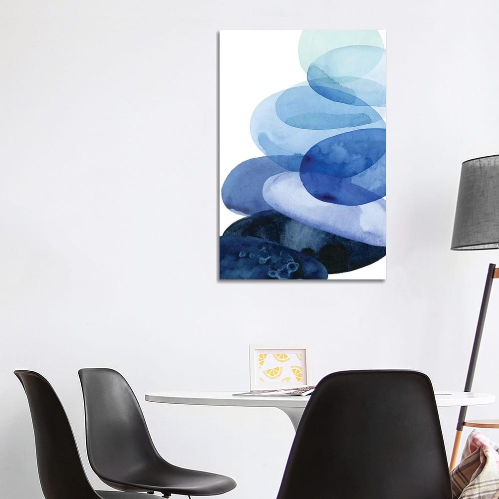 iCanvas "River Worn Pebbles I" by Grace Popp Canvas Print