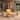 SAFAVIEH Outdoor Living Vernon Brown/ Yellow Rocking Chair - 25.6" W x 37.7" D x 30.7" H