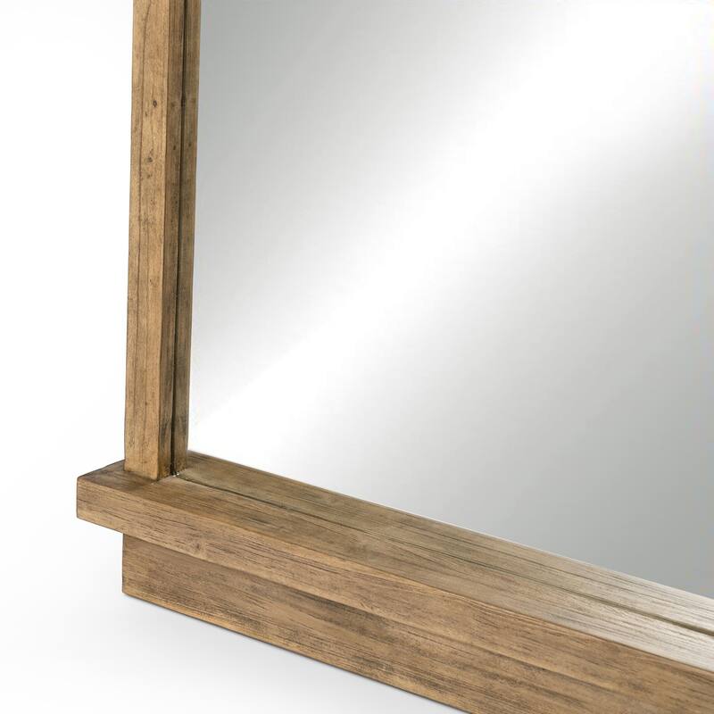 Meridith Wall Mirror-Distressed Light Pine - 42W x 4D x 50H