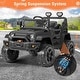preview thumbnail 3 of 11, Funtok R01 Remote Control Ride On Truck 12V Battery Powered Electric Ride On Car