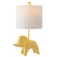 preview thumbnail 14 of 36, SAFAVIEH Kids Lighting 20" Ellie Elephant Lamp - 11.5"x10"x20"