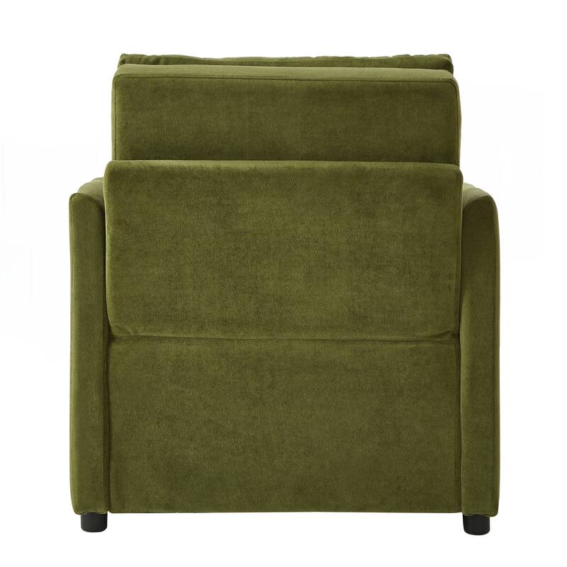 Upholstered Convertible Sleeper Sofa