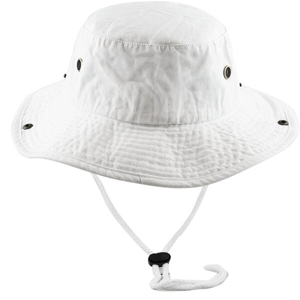 white boonie hat