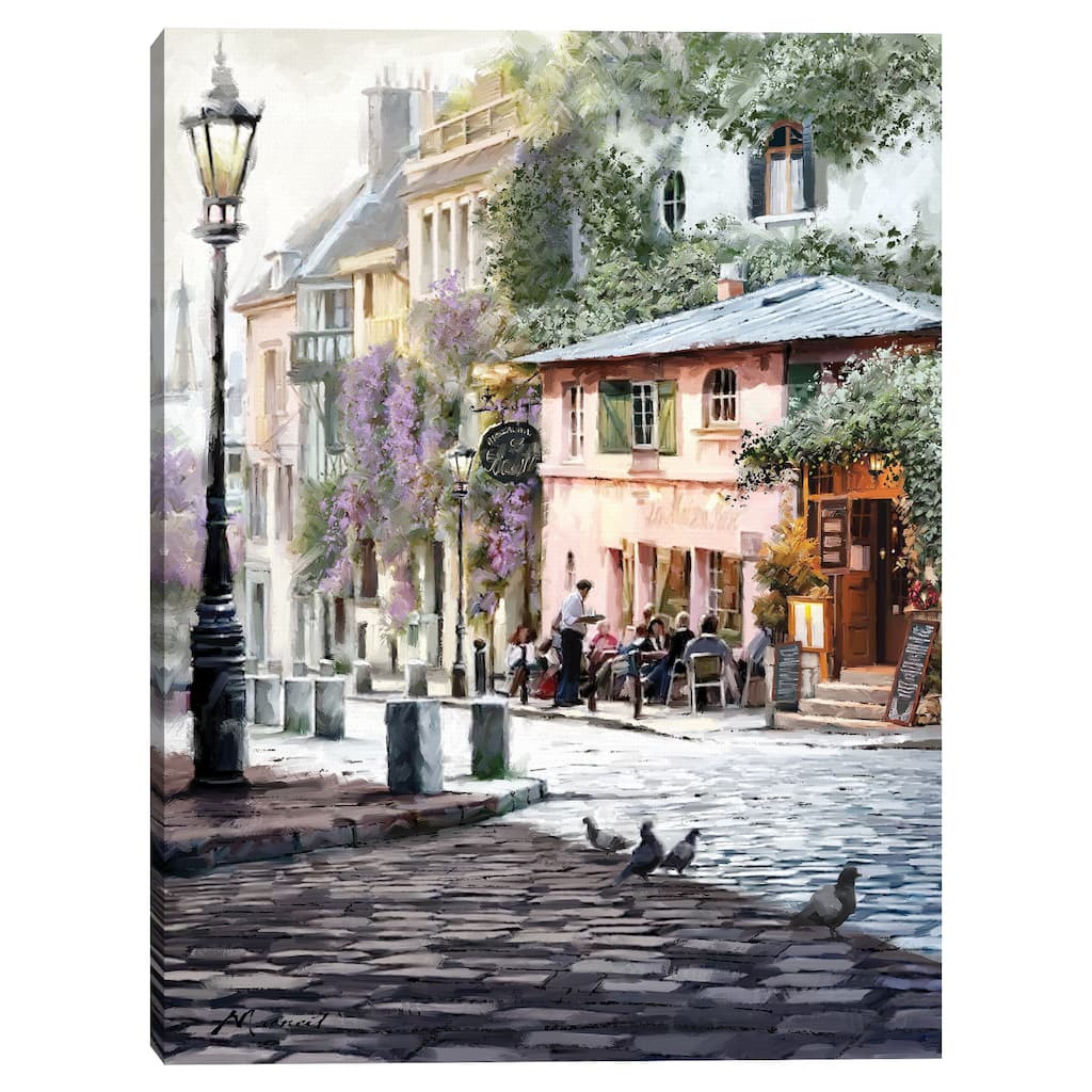 Sunshine Cafe by The Macneil Studio Canvas Art Print