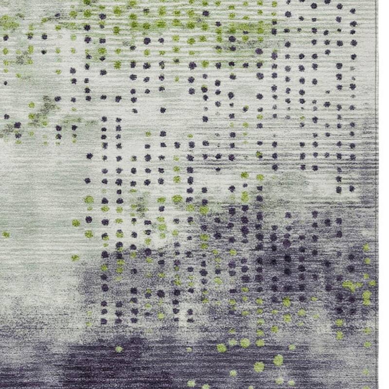 HomeRoots Geometric Transitional Rectangle Outdoor Rug