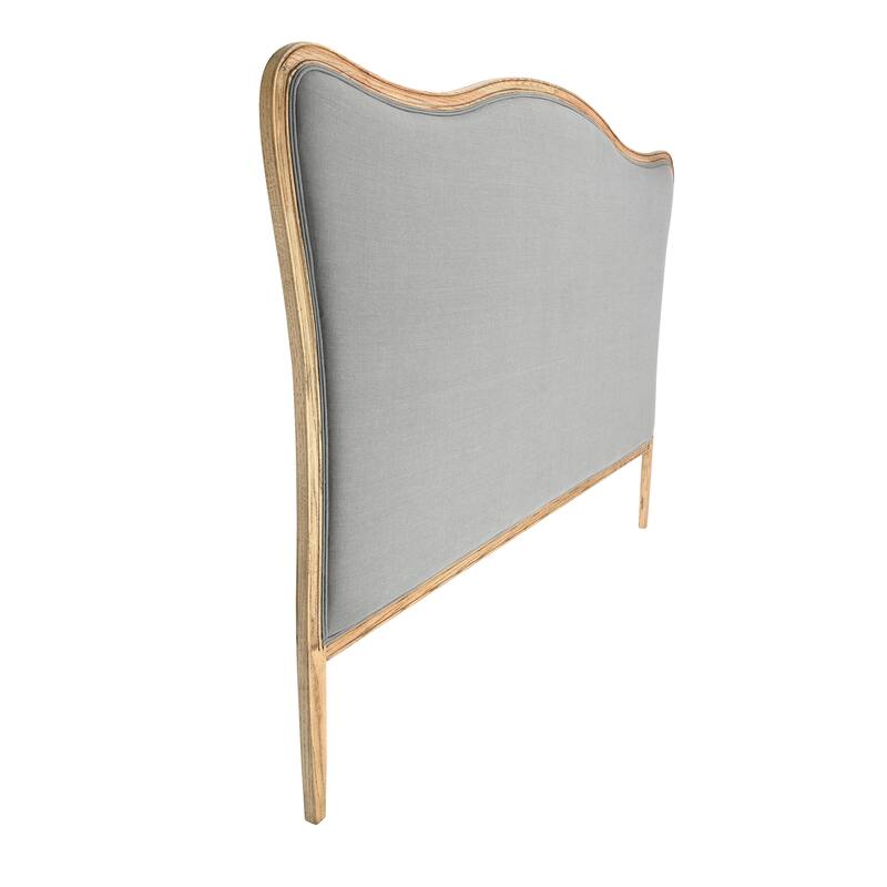 Oak & Linen Headboard