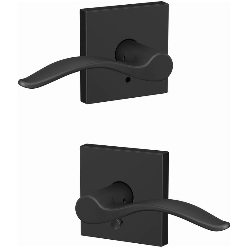 Schlage Custom Pennant Passage or Privacy Door Lever Set with Collins