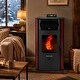 preview thumbnail 6 of 7, ComfortBilt HP50S 2,200 sq. ft. Pellet Stove with a 47-lb Hopper in Burgundy