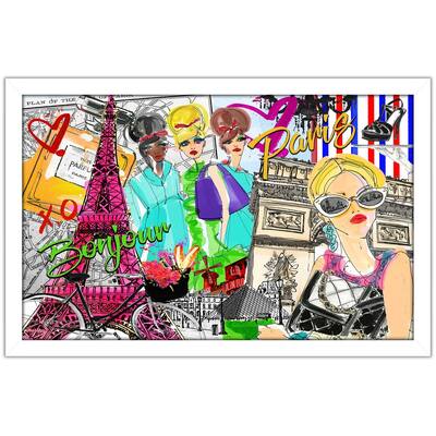 "Take Me to Paris" by Jodi Print on Acrylic