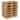 Wood Designs Toddler Letter storage oraganizer with Casters, Birch 12 Cubby Storage Cabinet for Kids Letter and Books - 30"