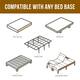 10 Inch Hybrid Mattress, Cooling Memory Foam Spring Sleep & Pressure Relief And Medium-Firm Mattress, CertiPUR-US Certified