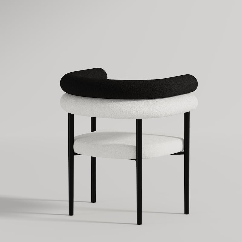 9 - Pieces Modern Minimalist 8 - Person Sintered Stone Extendable Dining Set