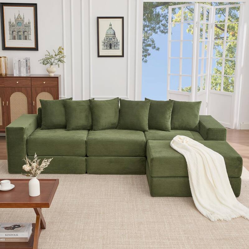 10-in-1 Convertible Sofa Sectional