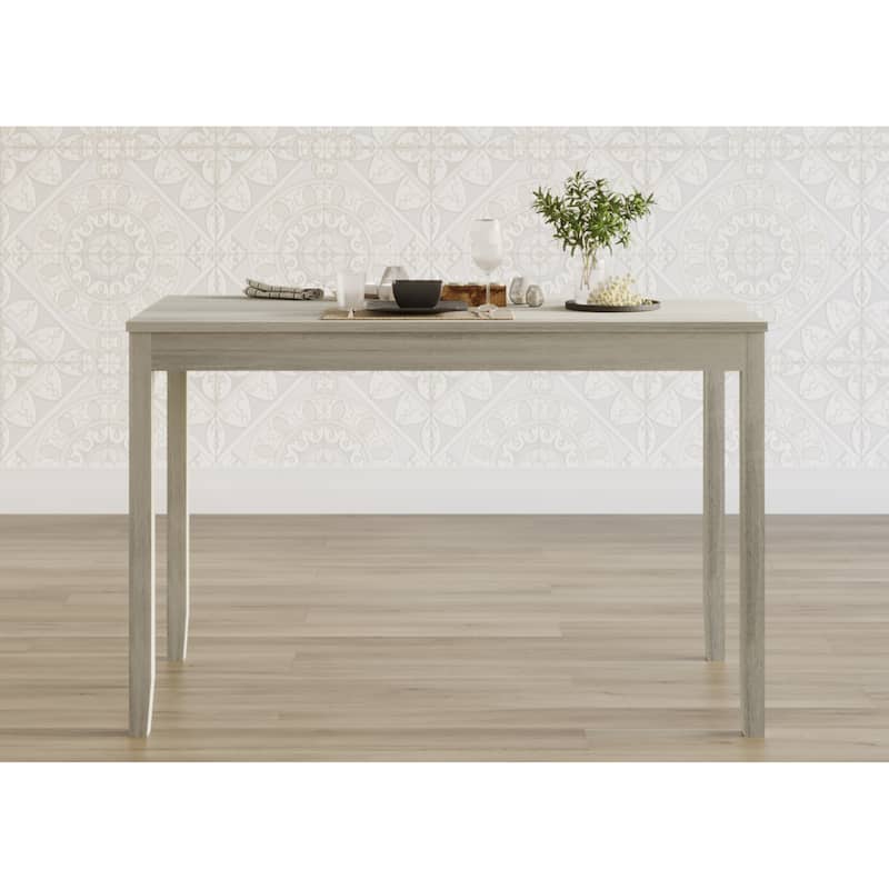 Greenville 5-pieces Dining Table and Chair - 60017- Table only - Antique Grey