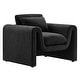preview thumbnail 2 of 15, Waverly Boucle Upholstered Armchair