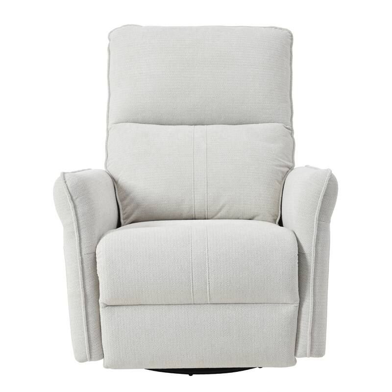 GDFStudio - 270° Power Swivel Rocker Recliner Chair
