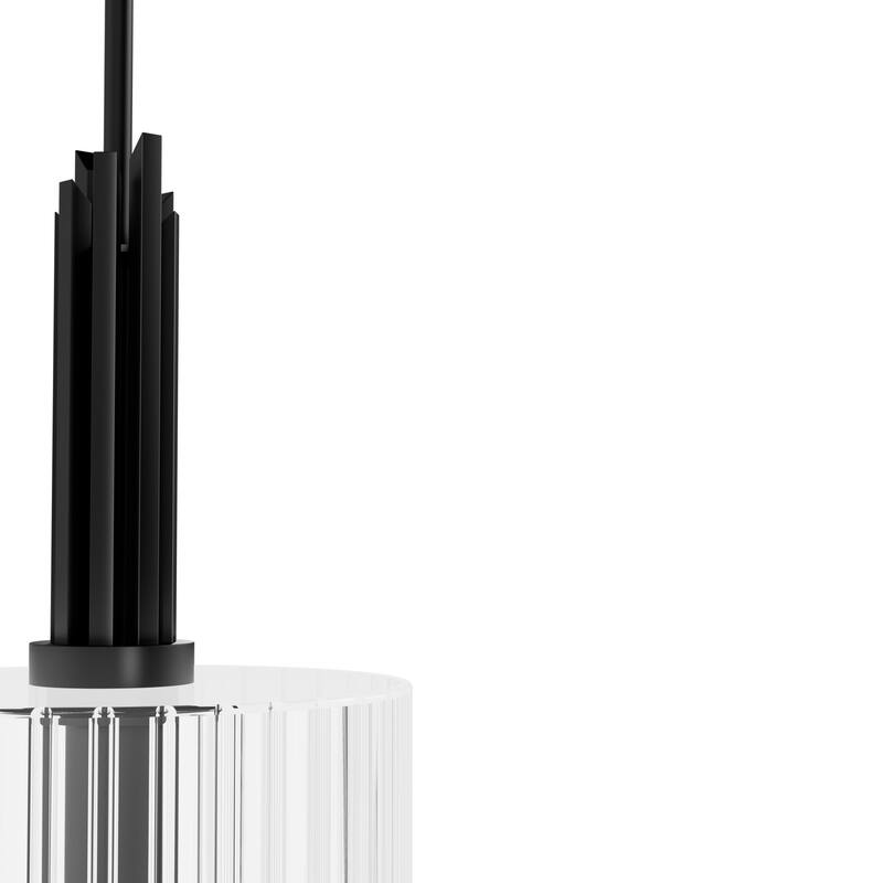 Hunter Gatz 1-Light Pendant - Kitchen Island, Dining Room, Entry - Glam, Contemporary, Transitional