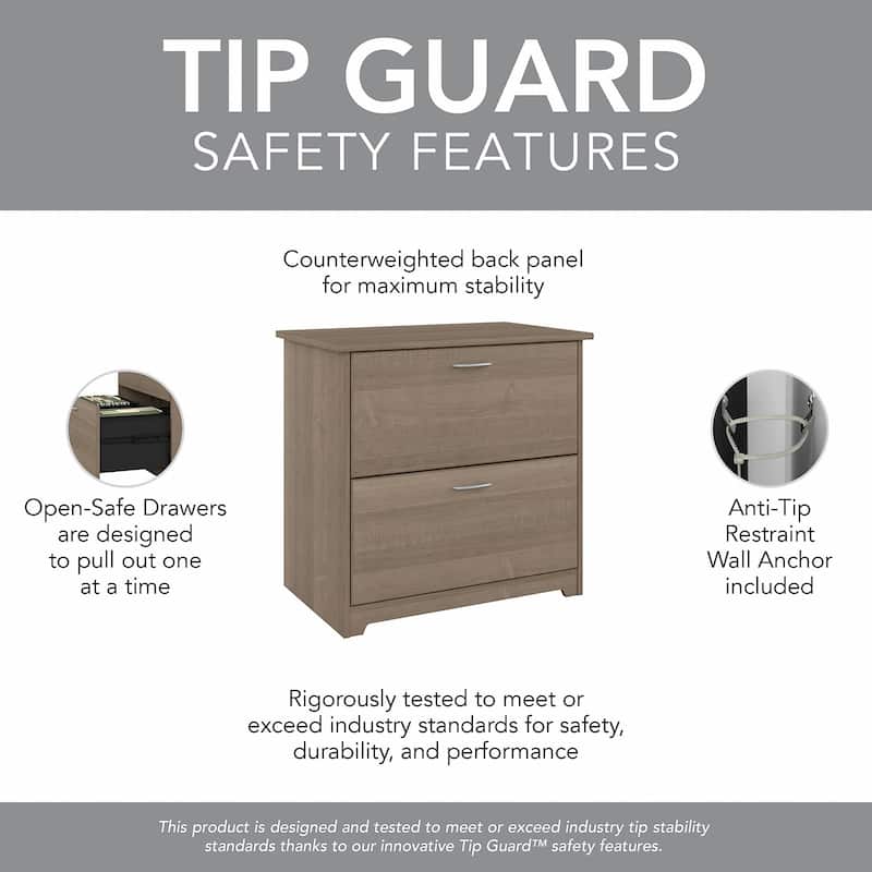Cabot 2 Drawer Lateral File Cabinet by Bush Furniture