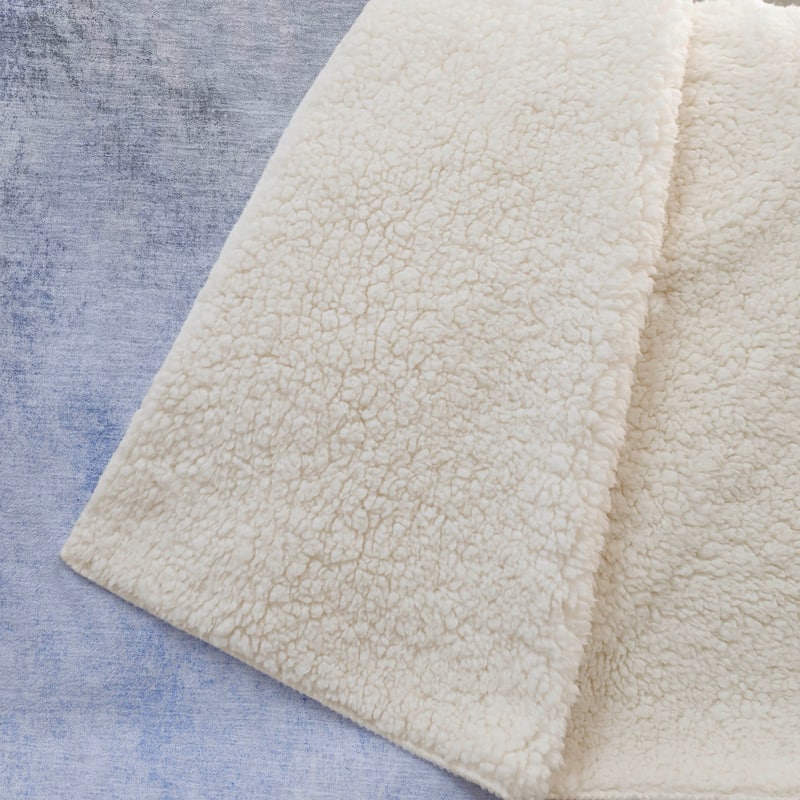 Premium Machine Washable Abstract Ombre Sherpa Throw Blanket