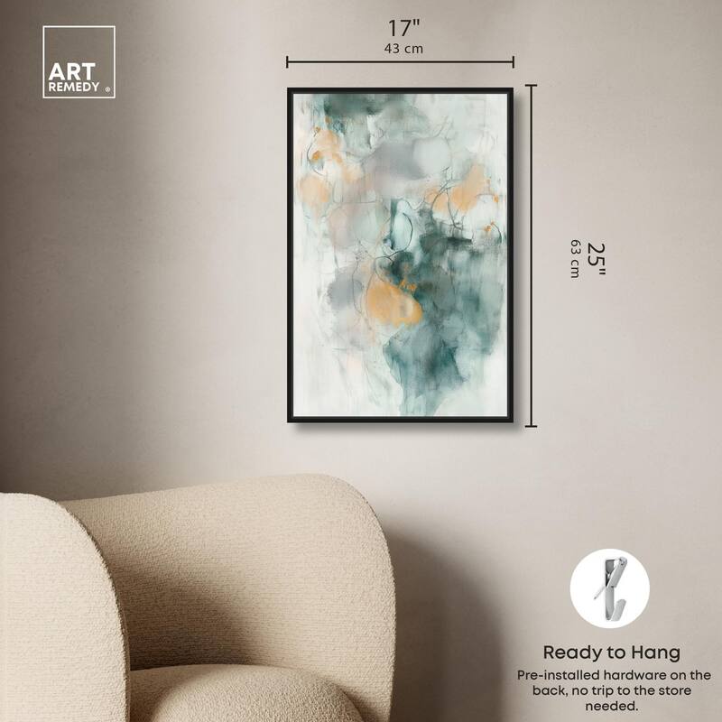Verdant Vapors II Canvas by Art Remedy