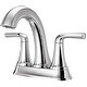 preview thumbnail 12 of 11, Pfister LG48-MCA0 McAllen 1.2 GPM Centerset Bathroom Faucet with Polished Chrome
