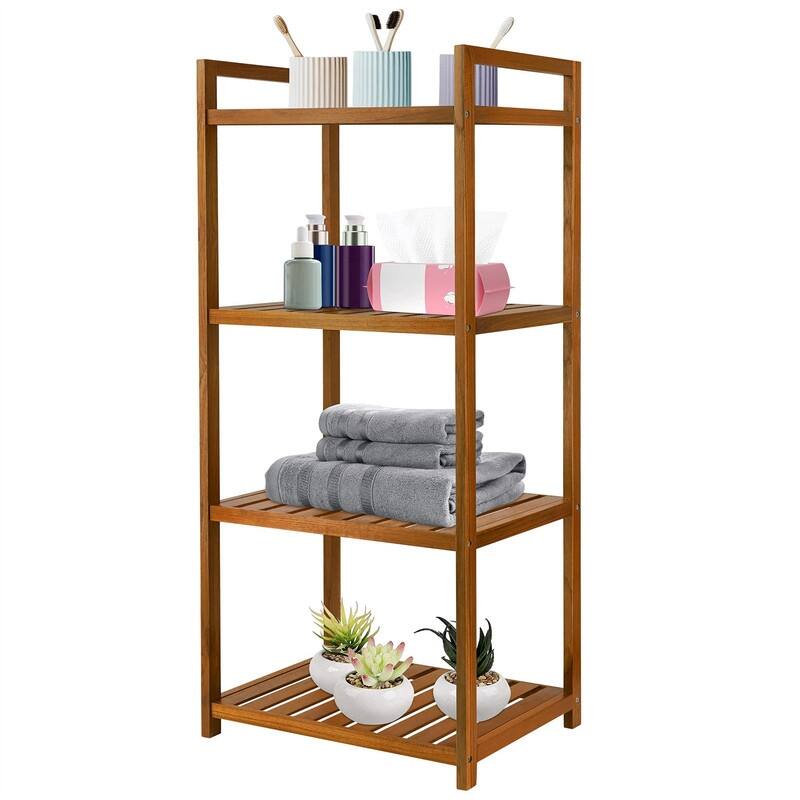 Standing Shelves Shower Caddy - 15.75"D x 12.02"W x 43.3"H