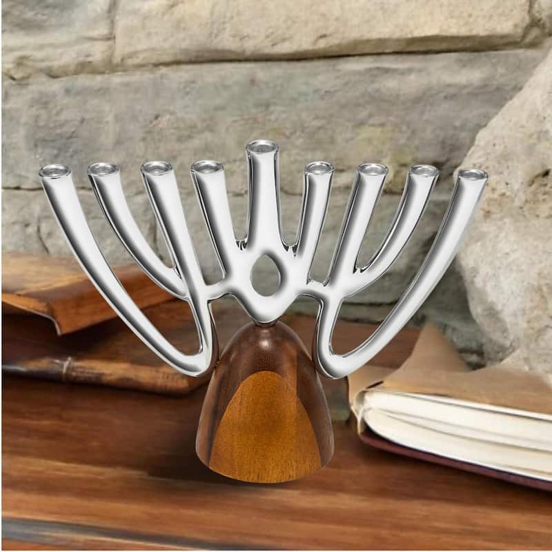 Nambe Menorah