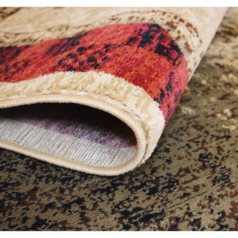 American Destination Forest Woods Lodge Cabin Area Rug