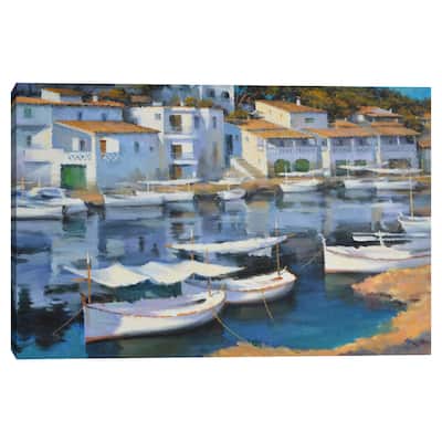 Cala Figuera by Alex Hook Krioutchkov Canvas Art Print