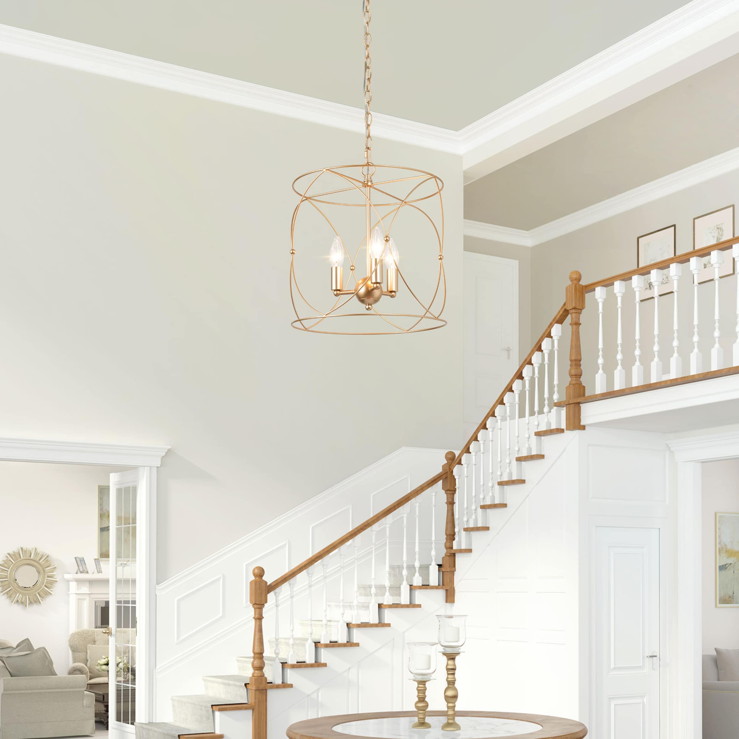 Large modern sales farmhouse chandelier