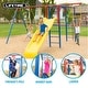 preview thumbnail 20 of 24, Lifetime Monkey Bar Adventure Swing Set (Earthtone)