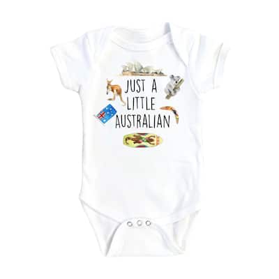 Australian Little - Baby Boy Girl Clothes Infant Bodysuit Funny Cute Newborn