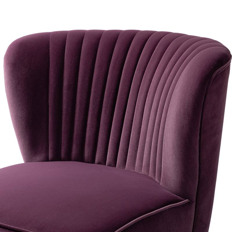 Barto Upholstered Side Chair with Tufted Back Set of 2 by HULALA HOME