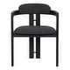 preview thumbnail 25 of 34, Jazmin Mid-Century Modern Upholstered Barrel Dining Chairs - Set of 2/4/6
