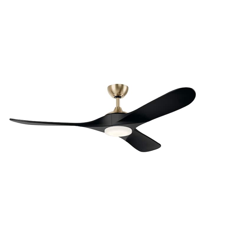 Kichler Lighting Mylo 60 Inch Ceiling Fan with Satin Etch Cased Opal Glass