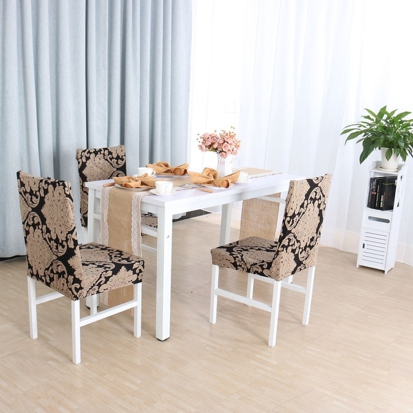 Spandex Stretch Removable Dining Room Chair Cover Spandex Stretch Removable Dining Room Chair Cover