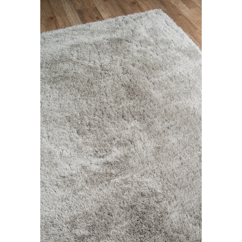 Momeni Enchanted Shag Polyester Contemporary Solid Shag Rug