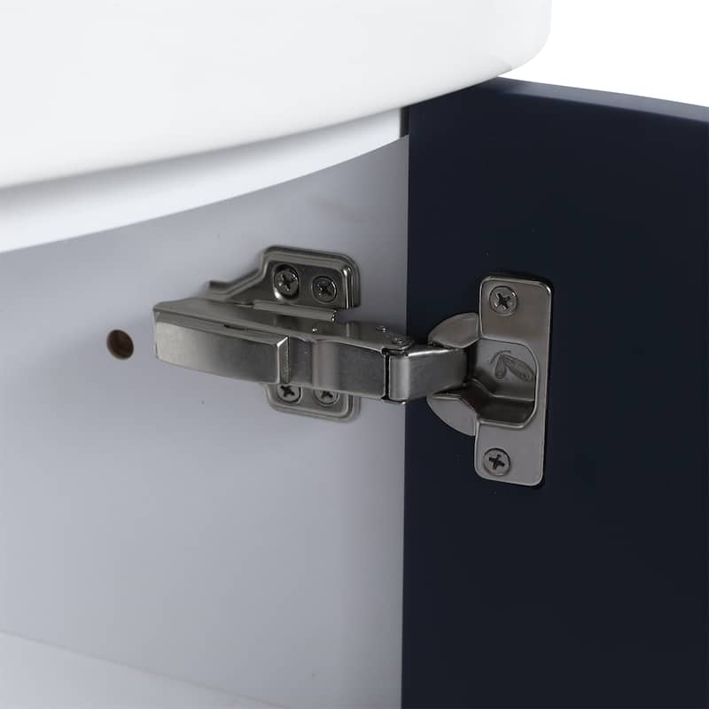 Corner Bathroom Vanity Sink Combo for Small Space