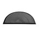 preview thumbnail 1 of 1, Large Shell Coir Doormat, Grey - 24" x 35"