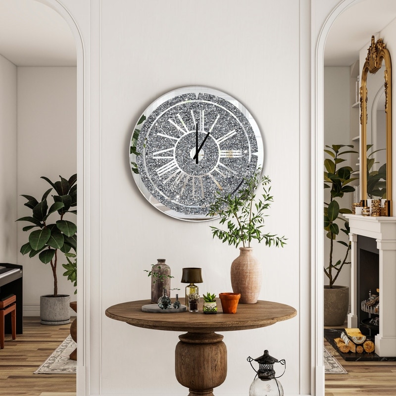 Diamond Crystal Wall Clock