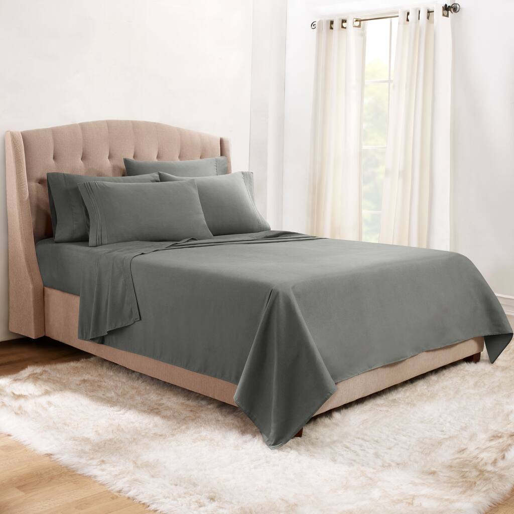 Empyrean Hotel Luxury 6 Piece Sheet Set - Super Soft Bedding Sheets & Pillowcases
